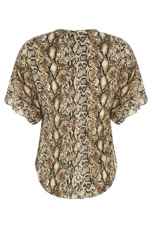 Top Karlita in seta con stampa pitonata ISABEL MARANT | HT0568FBC1J05I23NL